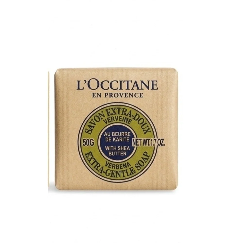 L'Occitane en Provence Shea Verbena Extra-Gentle Soap Bar 50g 1.7oz Travel‎ Size